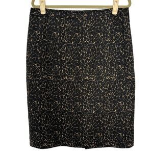 NWOT Elie Tahari Animal Print Skirt Size 16